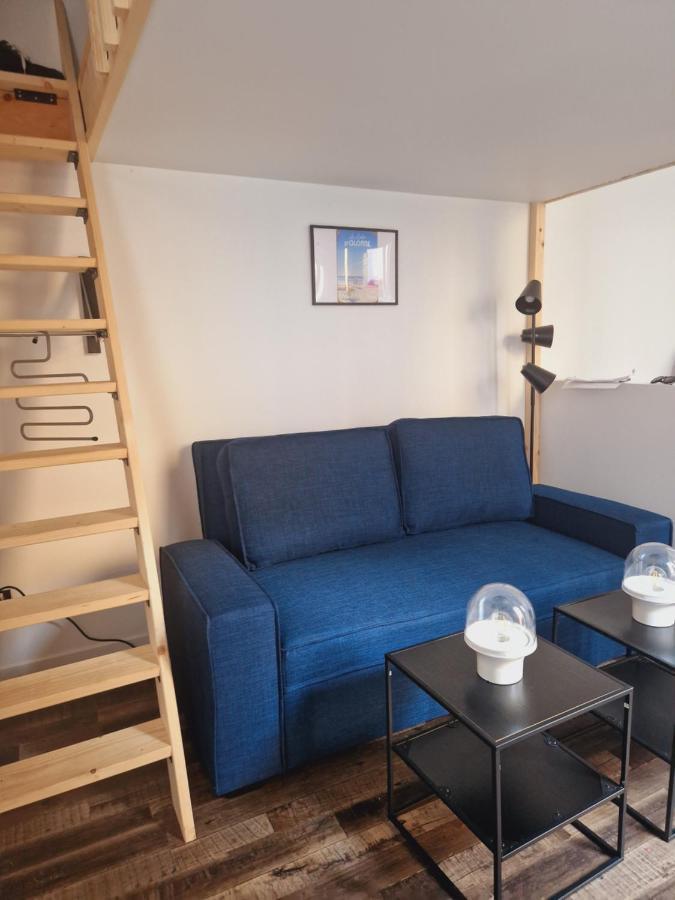 Studio Coeur Des Sables, 100M De La Plage 莱萨布勒-多洛讷 外观 照片